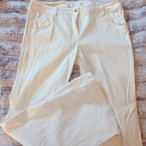 White High Heel Flare jeans from J.Crew